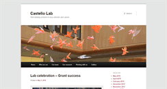 Desktop Screenshot of castellolab.com